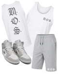 M.O.S.- gray men’s short set