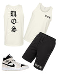M.O.S.- black men’s short set