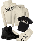 M.O.S.-men’s khaki sweats with tee