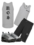 M.O.S.- men’s black cargo set
